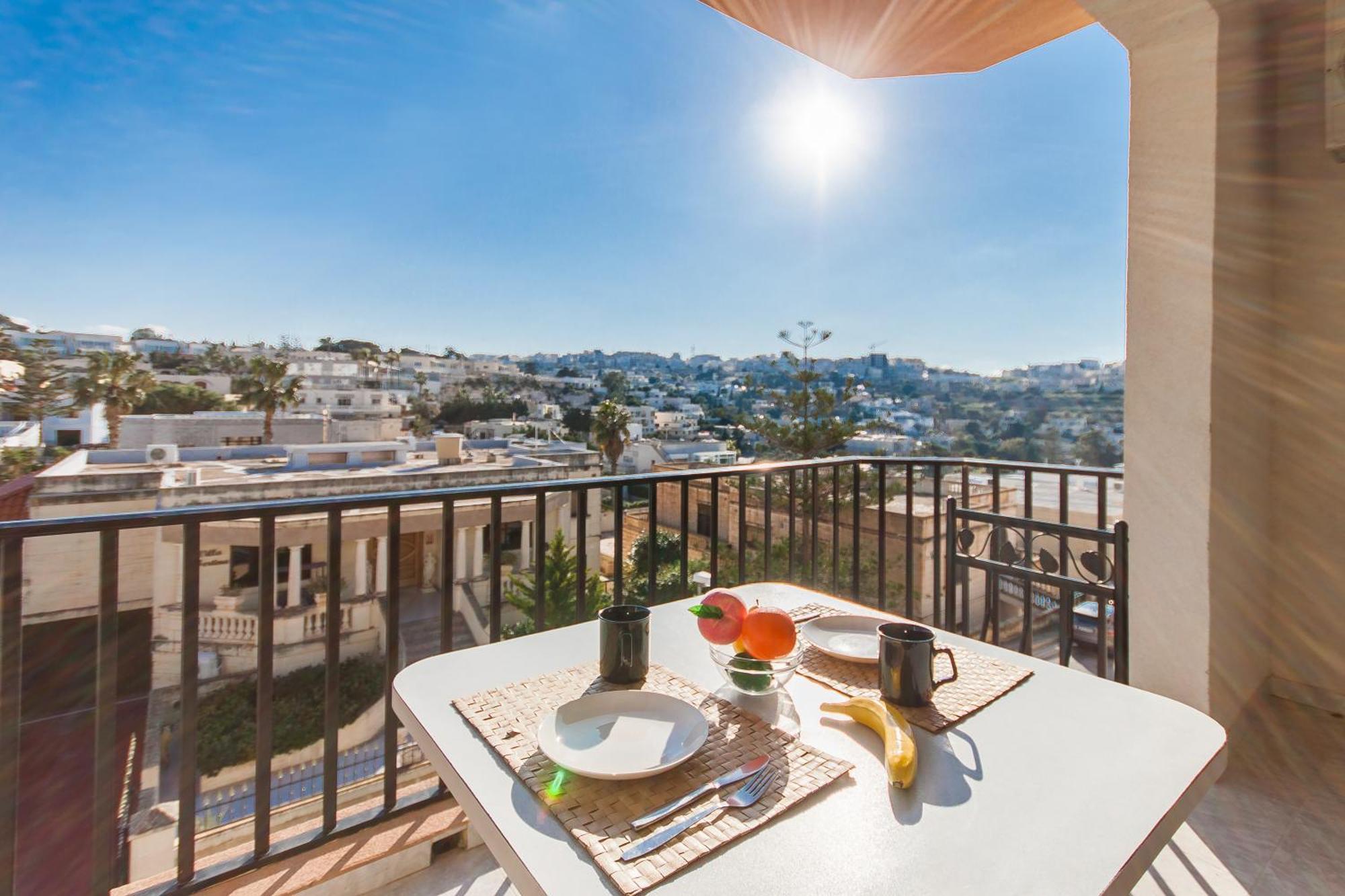 Pool & Sea Merill Apartments Mellieħa Buitenkant foto